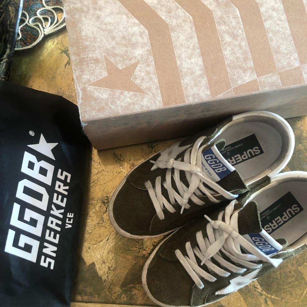 Golden Goose Suede SuperStar Sneakers